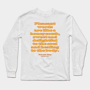 PLEASANT WORDS Long Sleeve T-Shirt